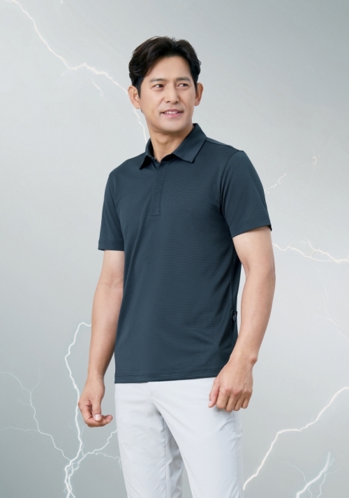 ZB-T2632(진그레이)지벤 여름 작업복 반팔 제전 티셔츠