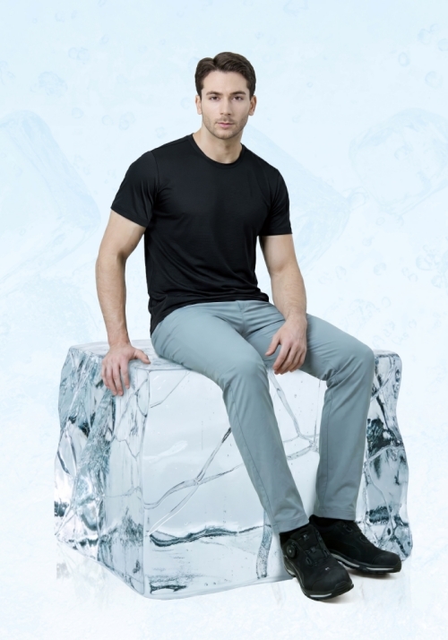 ZB-T2633(블랙)지벤 여름 작업복 반팔 티셔츠