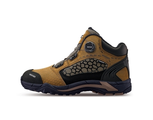 ZB-185 (브라운.방수)지벤안전화 6인치(다이얼)