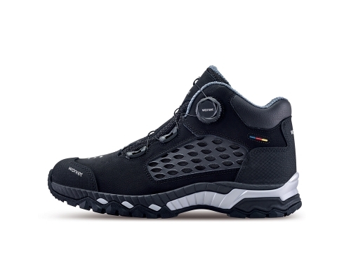 ZB-215A(블랙,다이얼)<br>지벤 6인치 안전화(통풍)