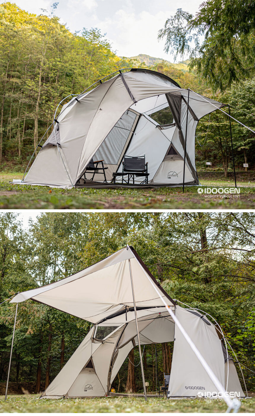 IDOOGEN Mobility Side X Car Tent Docking Car Shelter Combined Use