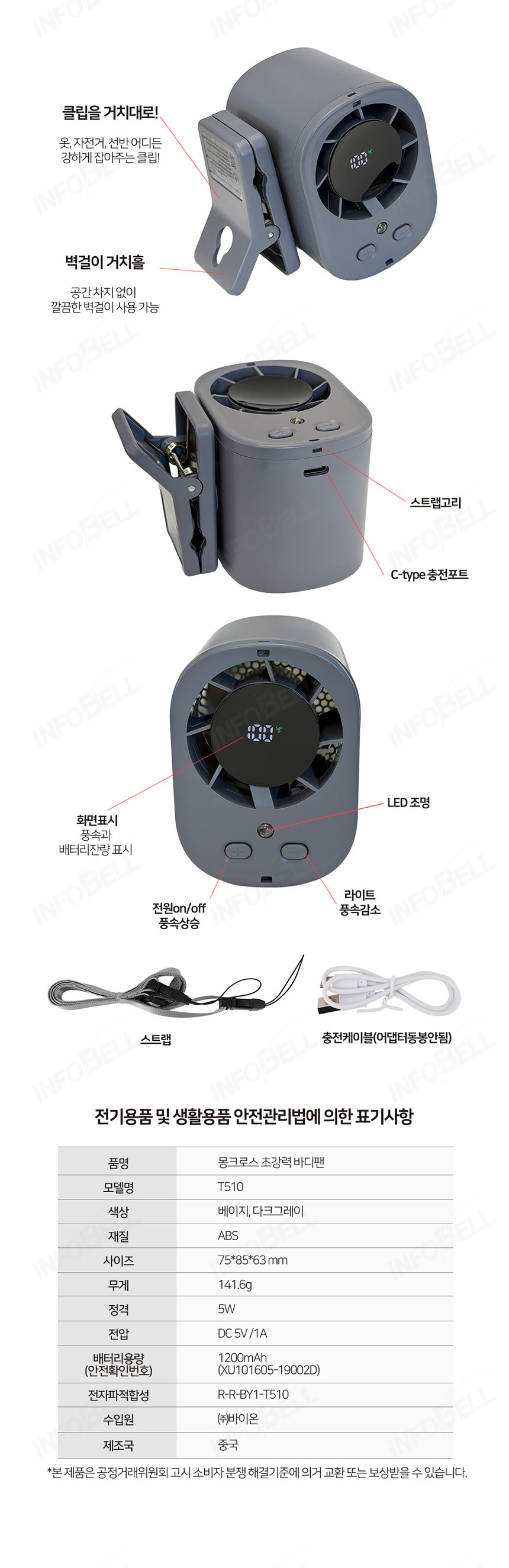 몽크로스 바디팬