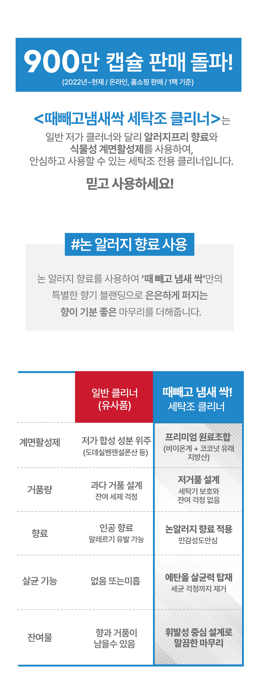 세탁조 냄새캡슐 때빼고 냄새싹