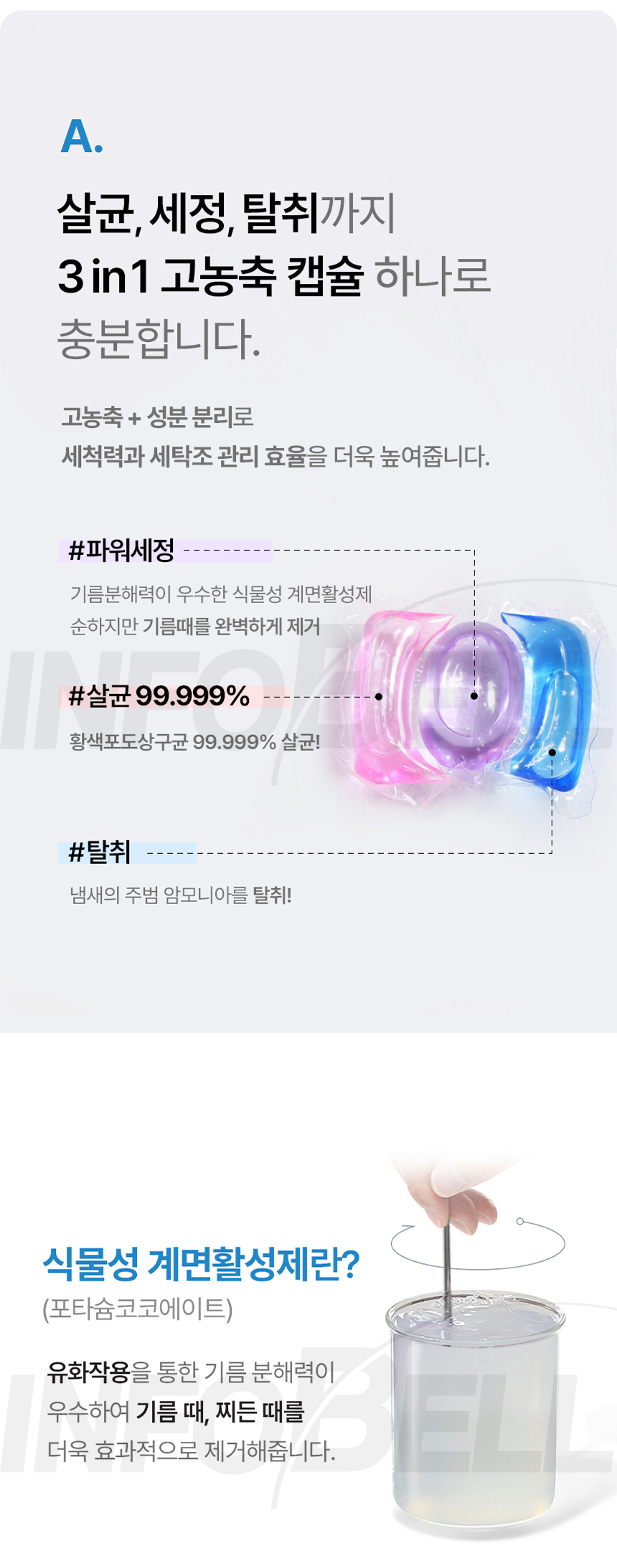 세탁조 냄새캡슐 때빼고 냄새싹