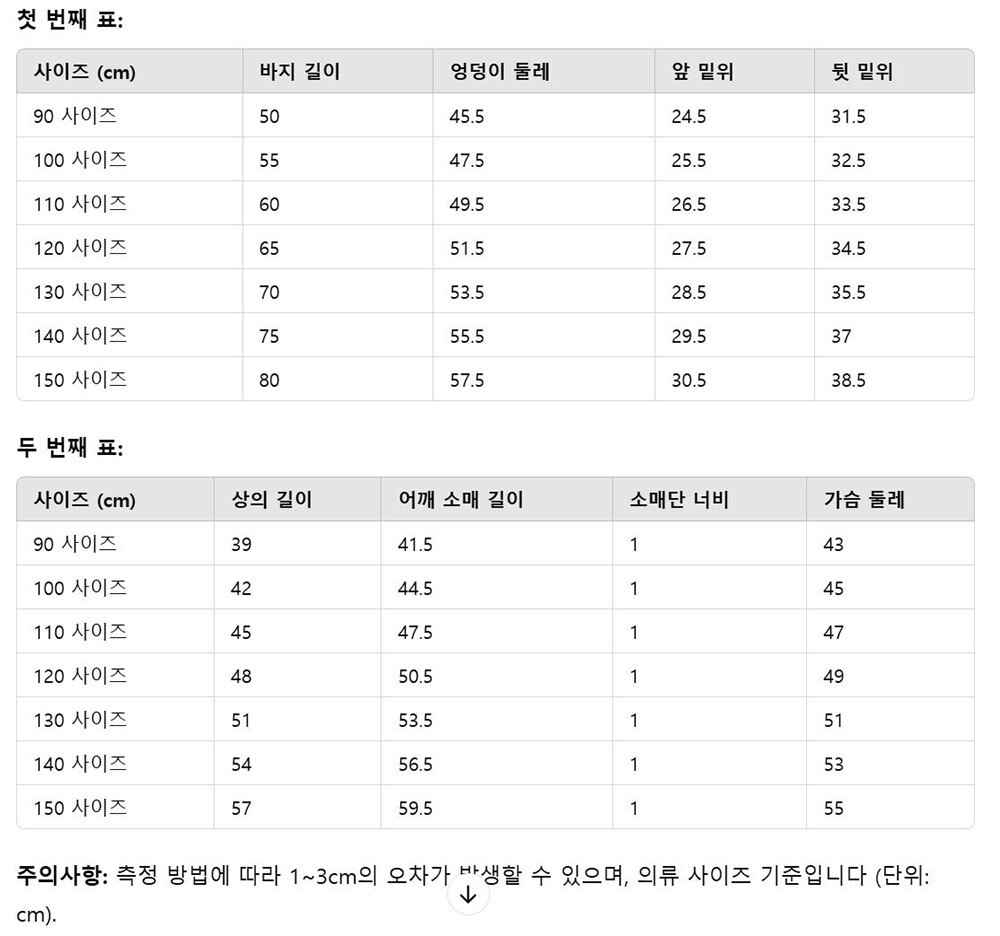 세부사이즈