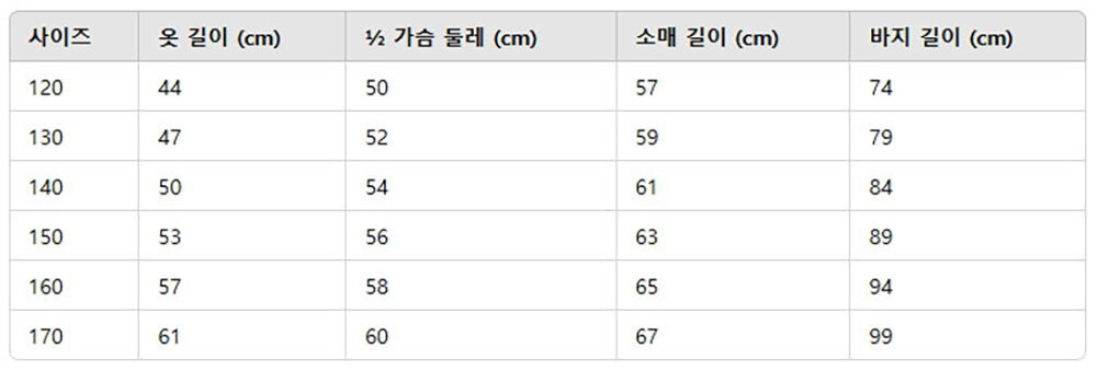 세부사이즈