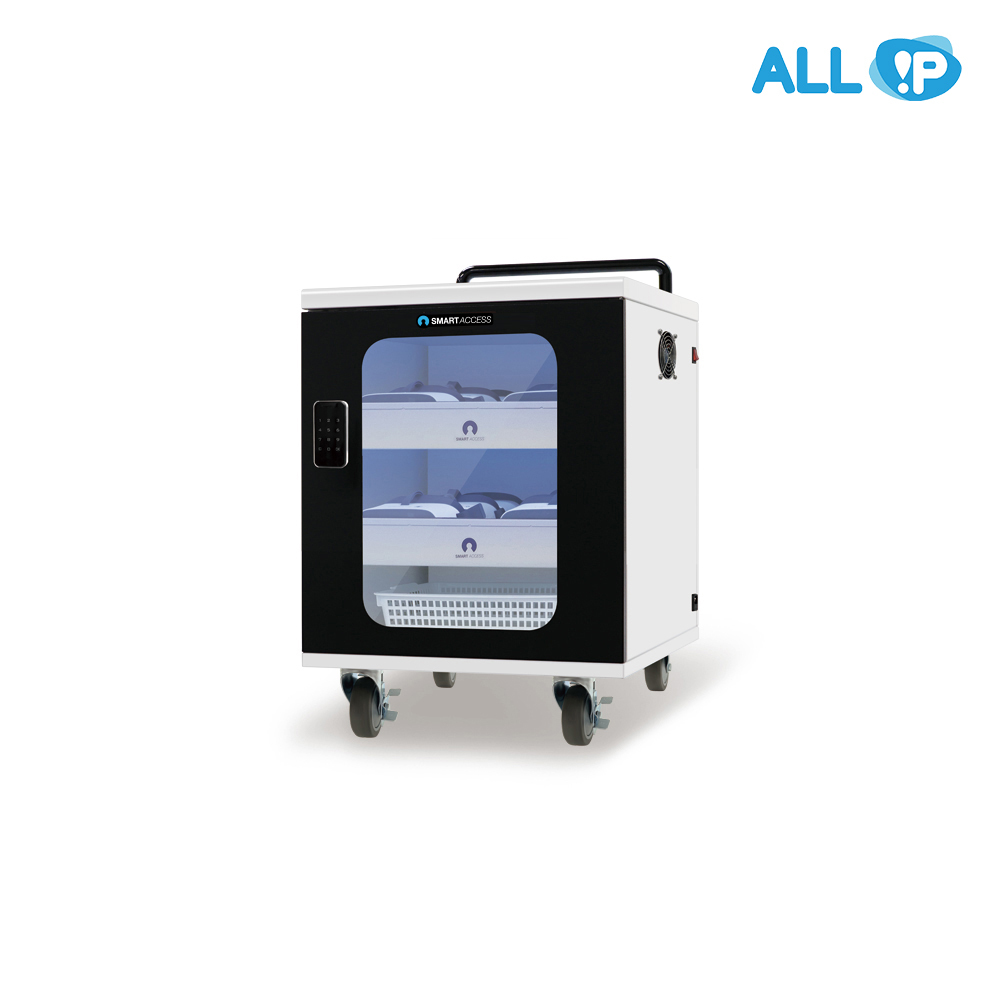 올아이피 솔리드싱크 VR12-US VR기기 충전보관함 UV-C 살균 디지털도어락