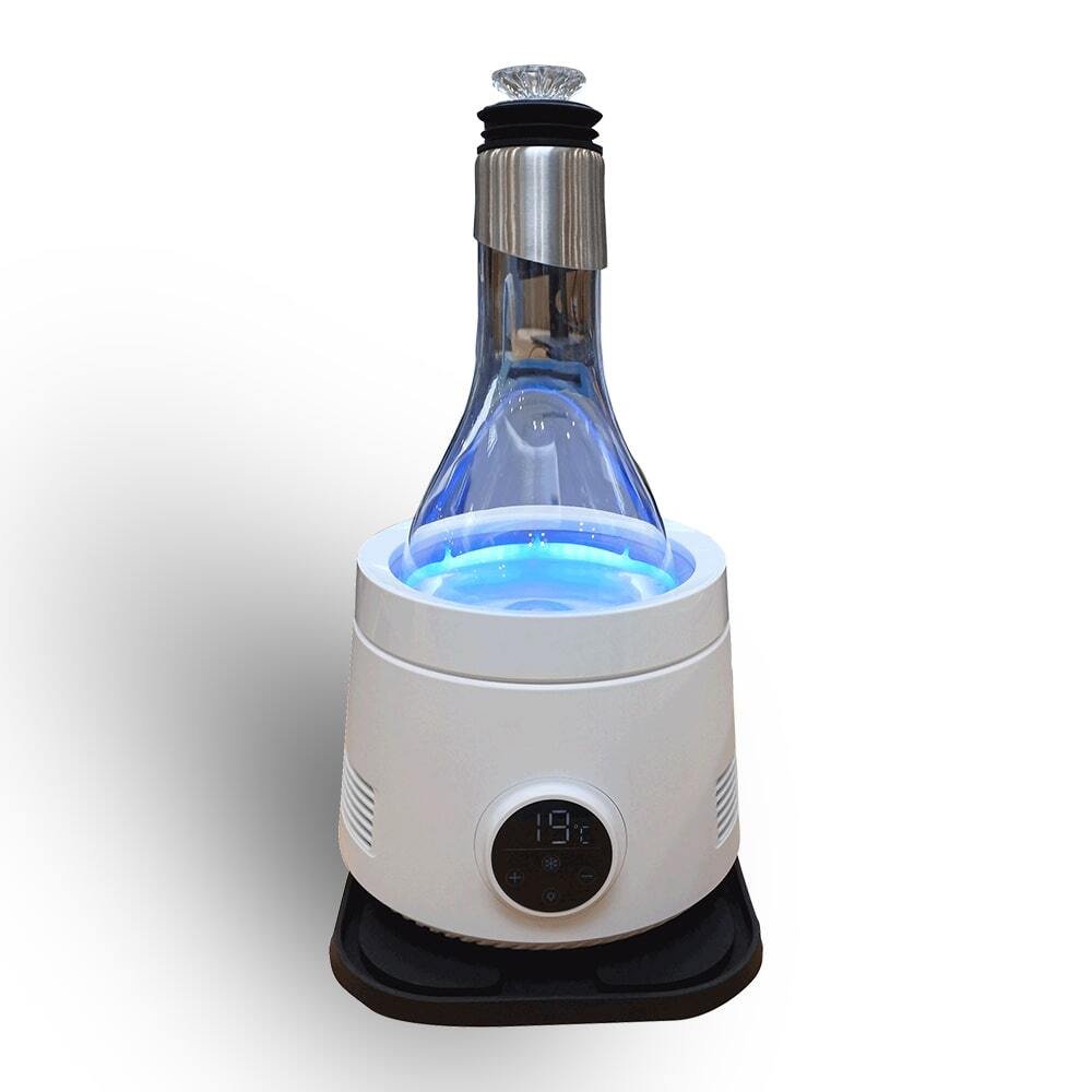 [예약판매] VINO FRESCO 스마트 와인 보관 쿨러 칠러 자동 온도 조절 및 고급 디자인을 갖춘 와인 냉각기