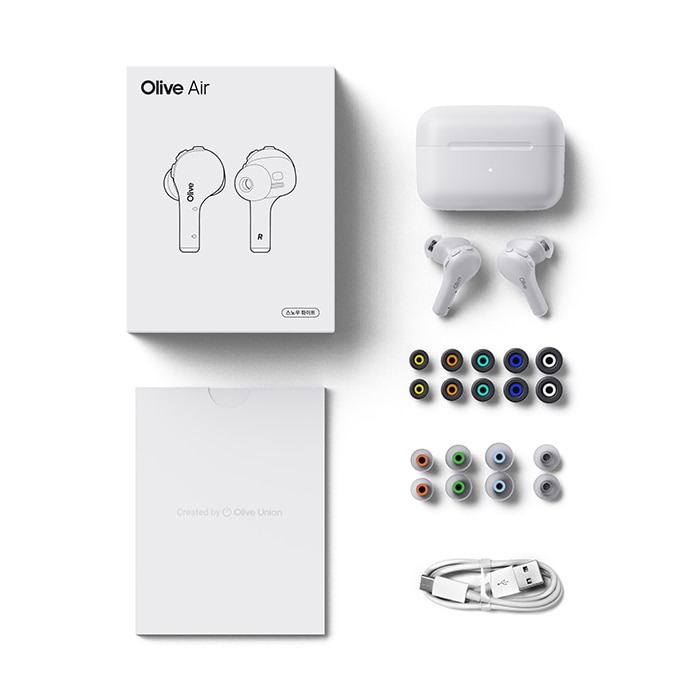 SONA, 64채널 보청기 올리브 에어 (Olive Air) 의료기기 블루투스 충전식 보청기 재고보유 당일 출고 가능