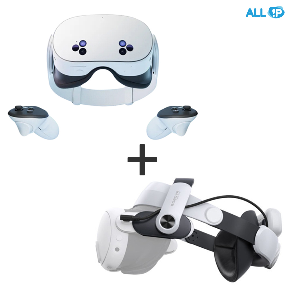 메타 퀘스트 3S meta quest 3s + 배터리 헤일로 헤드 스트랩 BOBOVR M3 PRO 악세사리