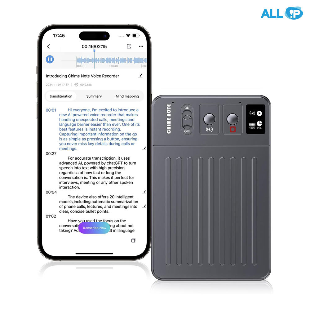 PLAUD NOTE AI Voice Recorder 플라우드 노트 AI 보이스 레코더