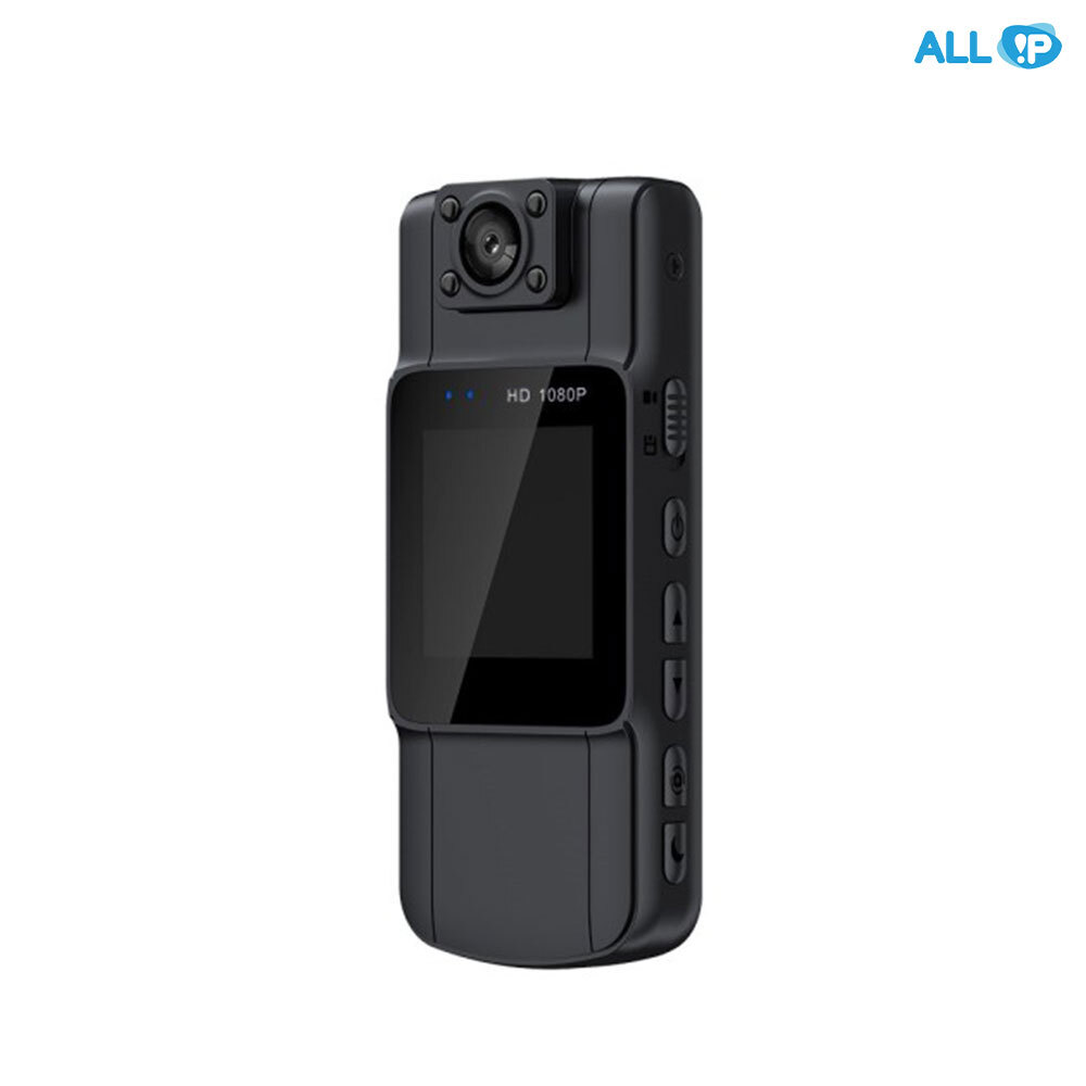 FHD 액션캠 휴대용 소형 바디캠 촬영 녹음 모션감지 180도 회전 카메라 동작 감지 센서 캡쳐 USB충전