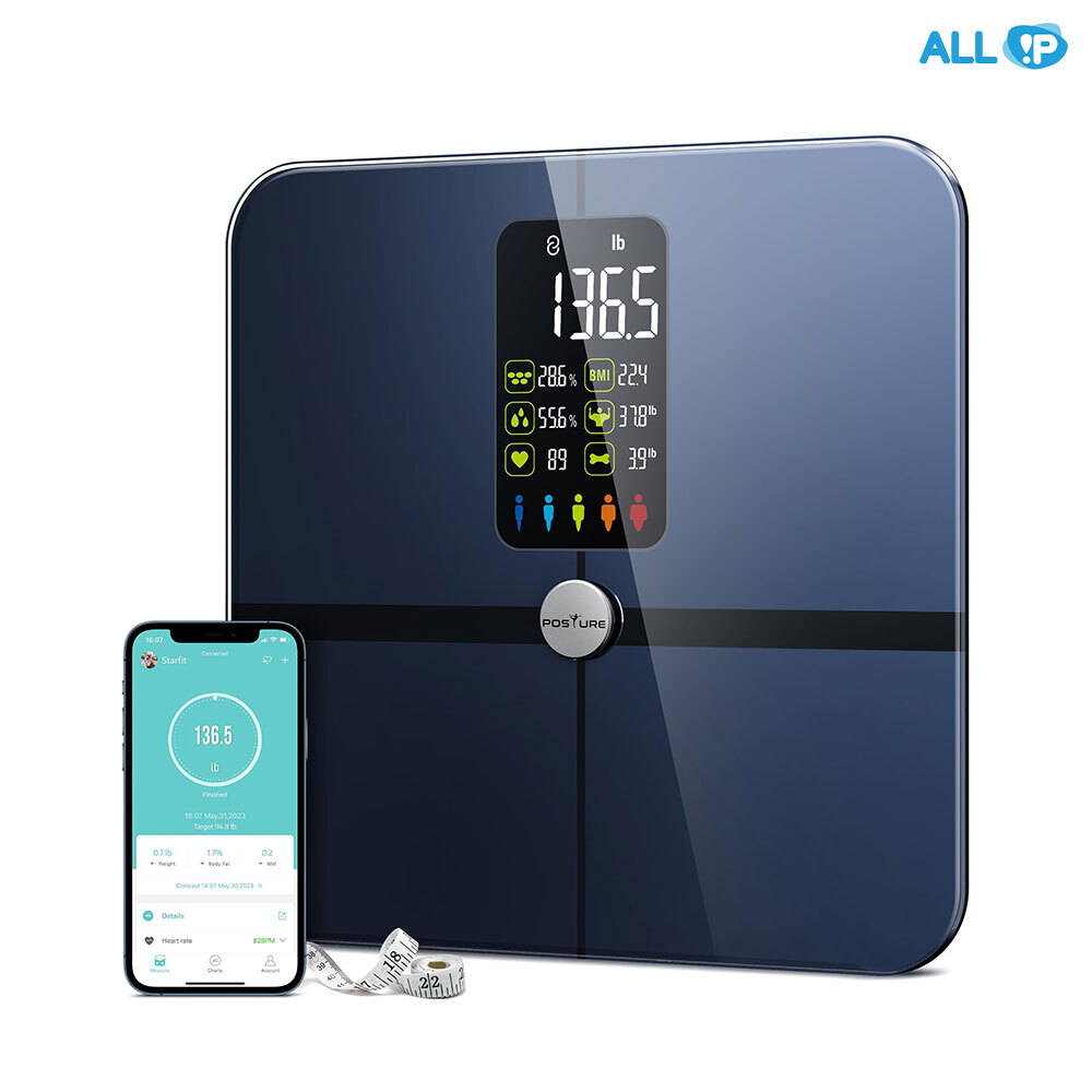 Posture BMI 측정 블루투스 무선 스마트 체중계