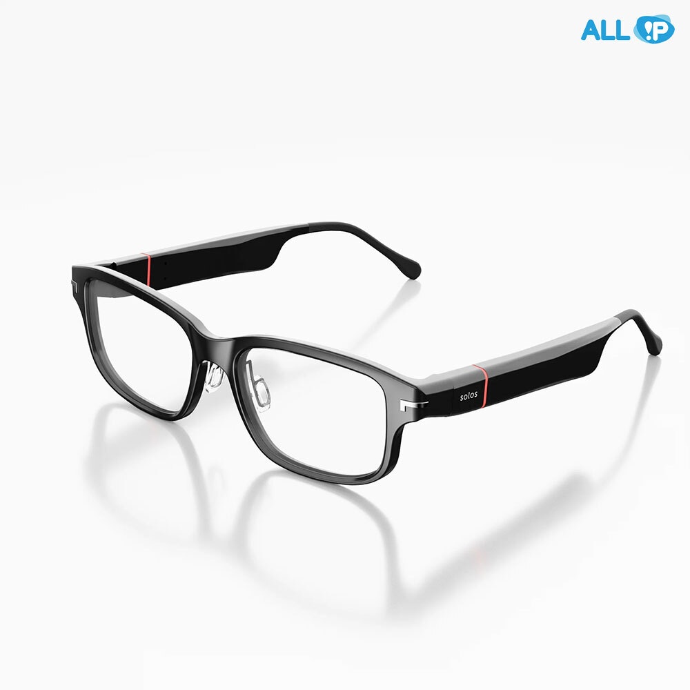 Solos AirGo 3 Argon 7 AI 스마트 글라스 &ndash; 프리미엄 AI 웨어러블 안경