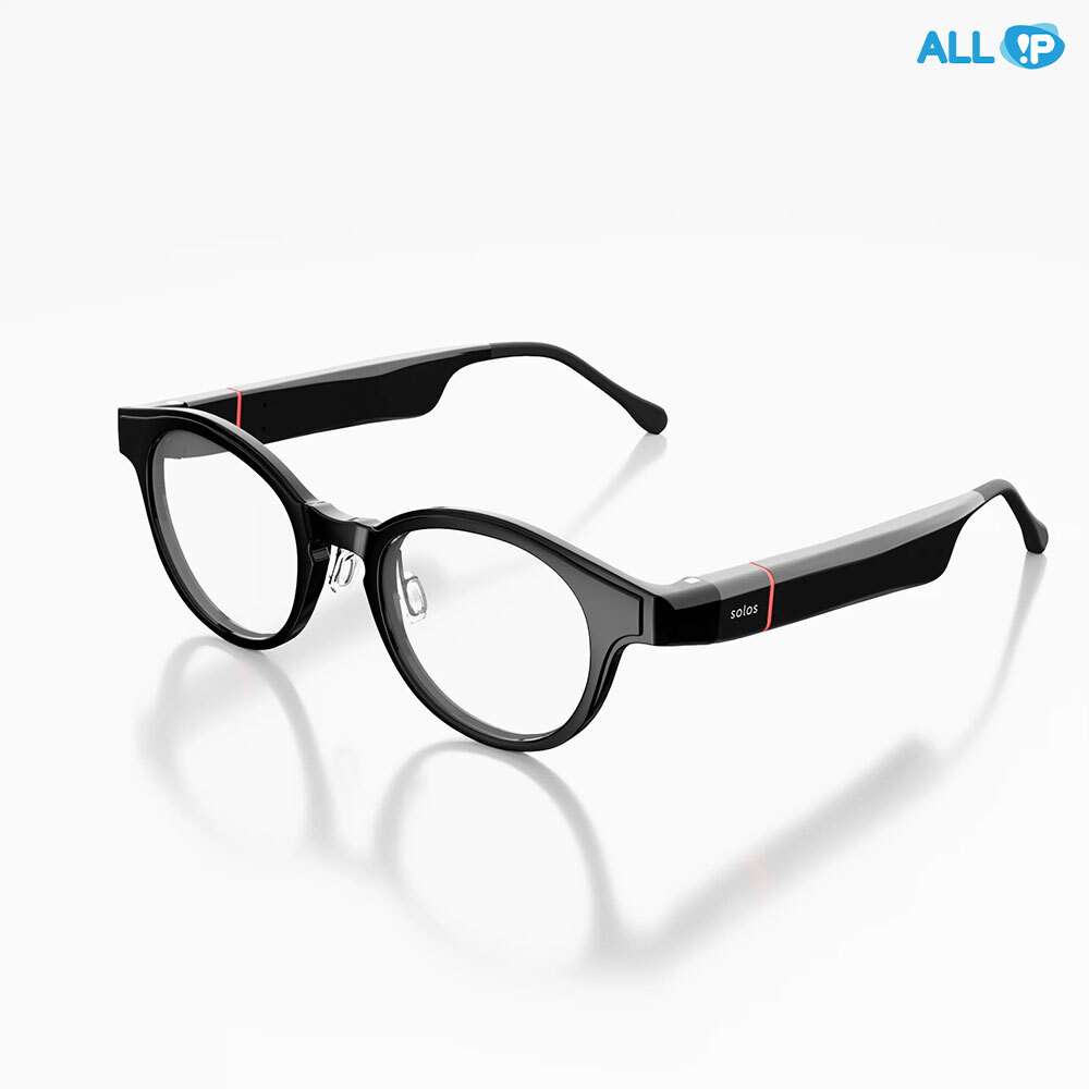 Solos AirGo 3 Argon 4S AI 스마트 글라스 &ndash; 프리미엄 AI 웨어러블 안경