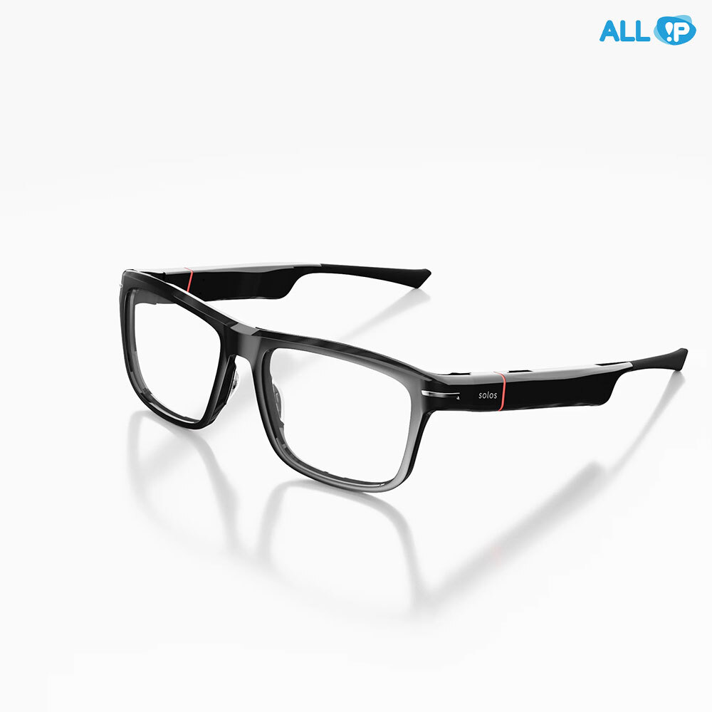 Solos AirGo 3 Argon X AI 스마트 글라스 &ndash; 프리미엄 AI 웨어러블 안경