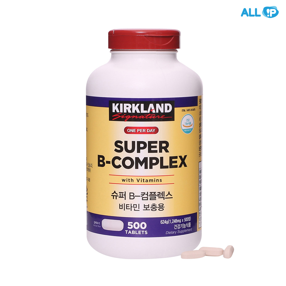 커클랜드 시그니춰 슈퍼B-콤플렉스 1,248mg x 500정
