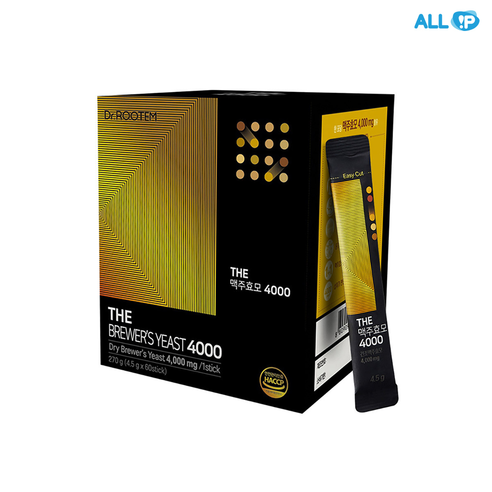 닥터루템 THE 맥주효모 4000 4.5g x 60포