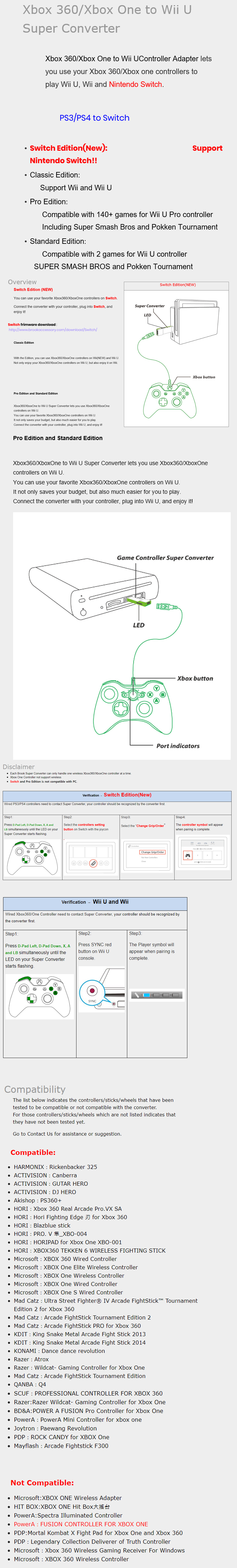 game controller super converter