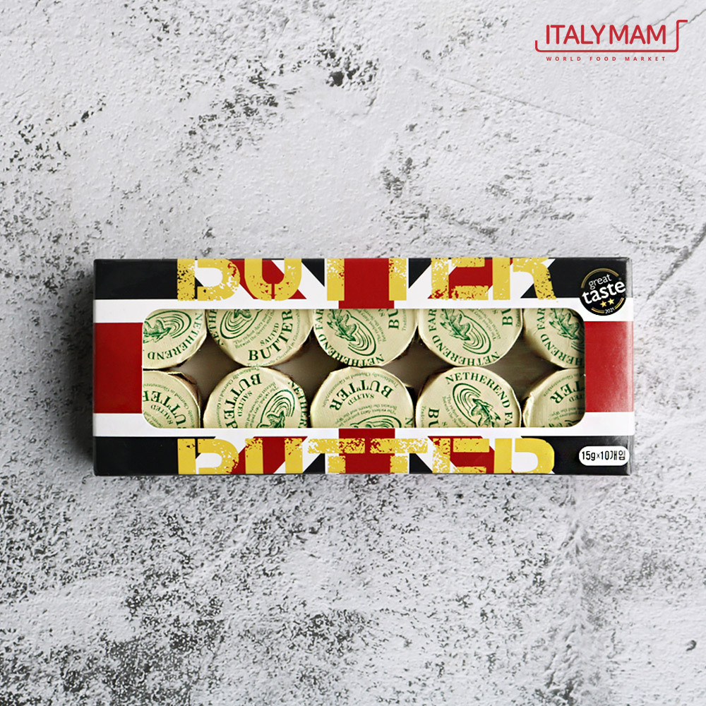 네더랜드팜 영국버터 가염버터 150g(15G X 10EA) 잉글리쉬버터