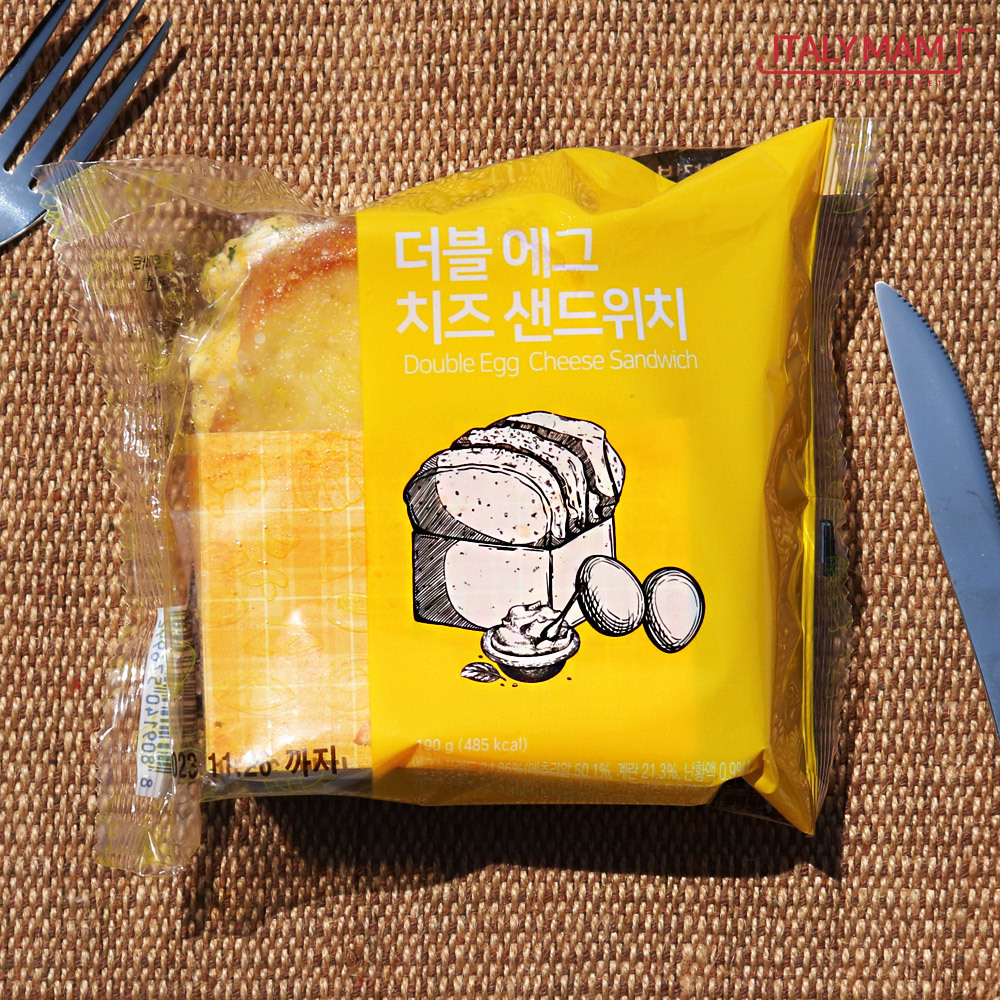 디보트코리아 더블에그치즈 샌드위치 190G