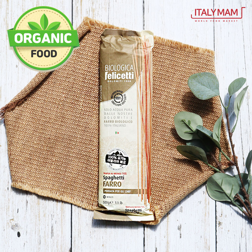 펠리체티 파스타 유기농 파로 스파게티 500g 파스타면
