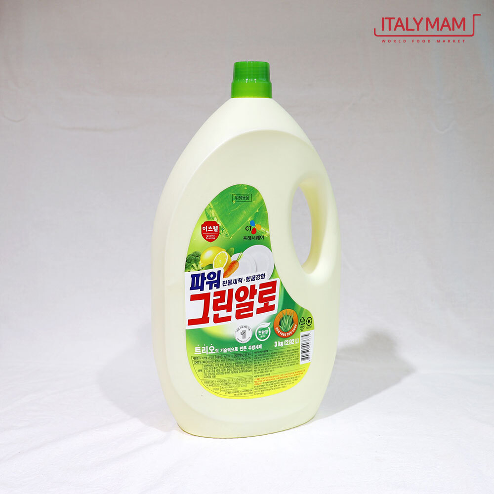 친환경 주방세제 이츠웰 그린알로 트리오 3kg