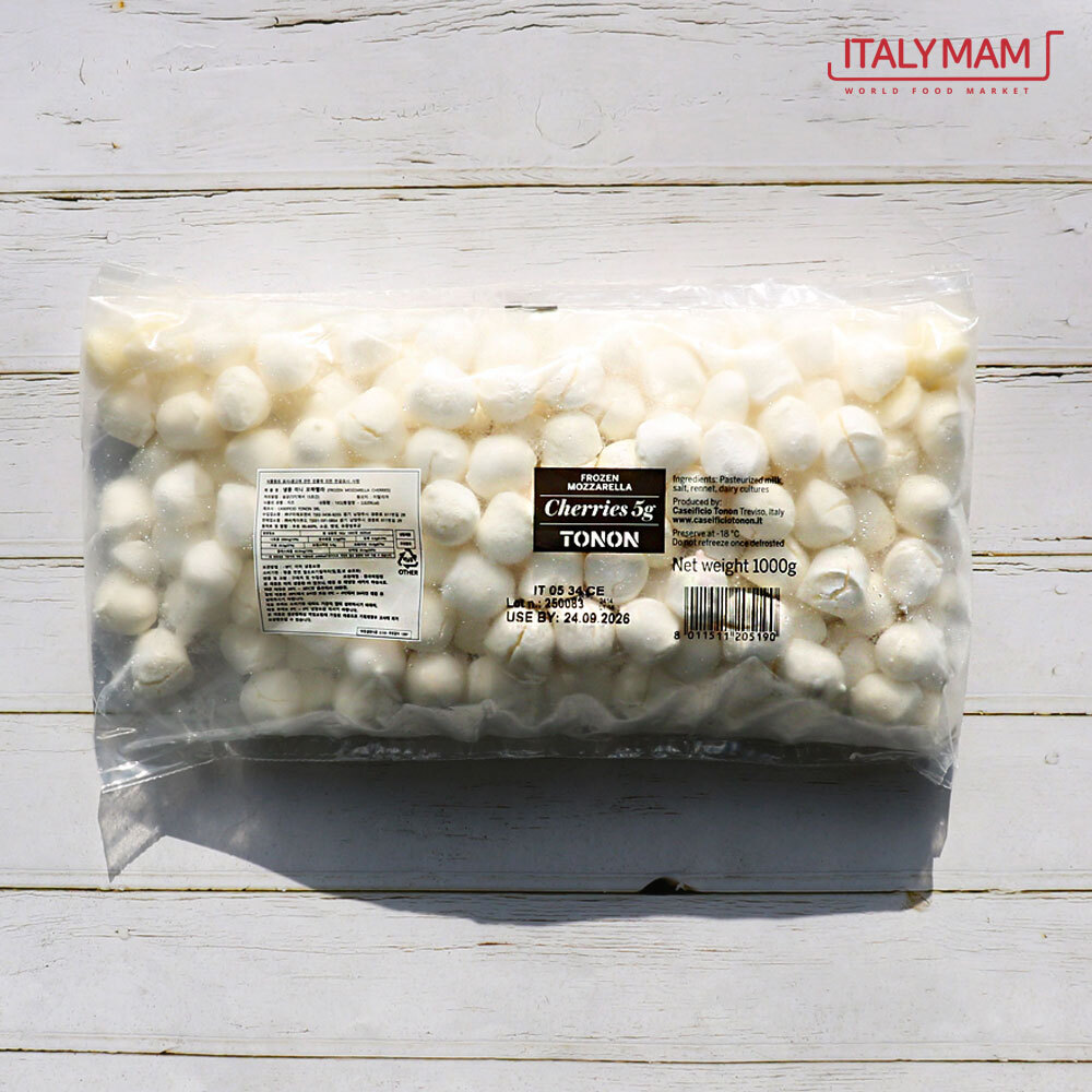토논 이탈리아 보코치니치즈 1kg 모짜렐라 펄 샐러드 치즈