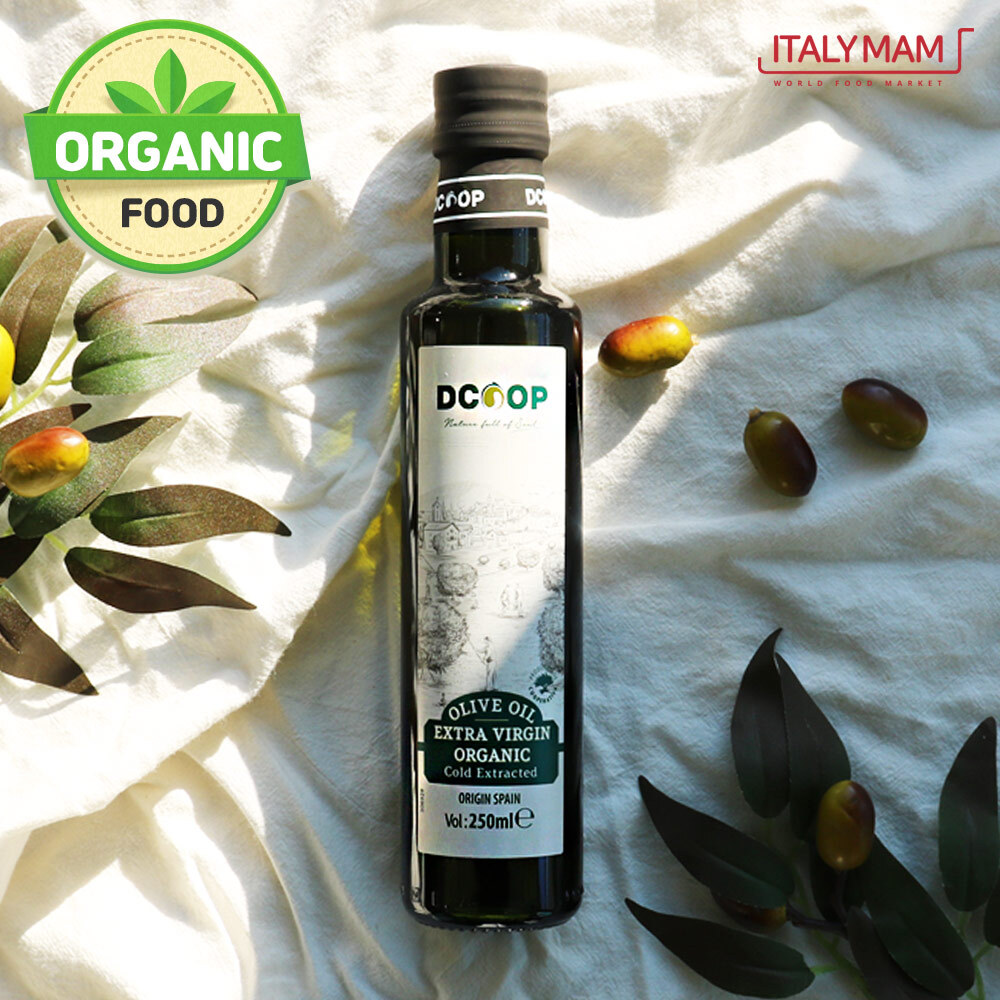 디쿱 유기농 올리브오일 냉압착 엑스트라버진 올리브유 250ml 올레샷 레몬샷 산도