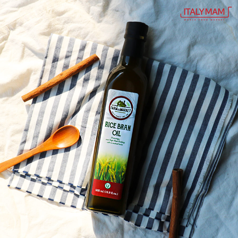 팜투마켓 현미유 500ml 아기 식용유 쌀눈유 미강유