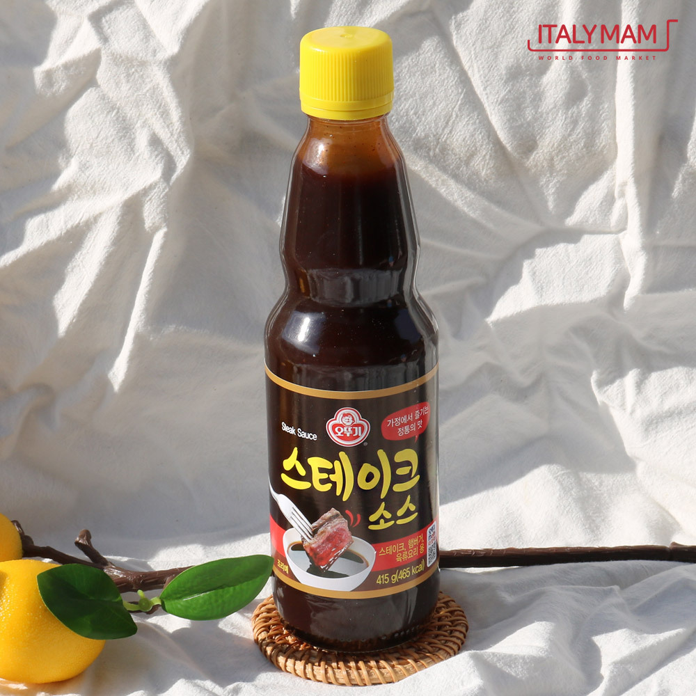 오뚜기 스테이크소스 415g 찹스테이크 바베큐 소고기 갈비 캠핑