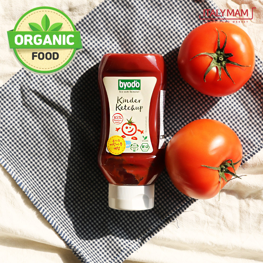 뵤도 유기농 아기케찹 어린이용 키즈용 300ml 무설탕 저당