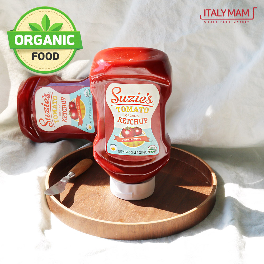 수지스 유기농 케첩 567g 케찹 아기케찹 어린이용 키즈용 저당 저칼로리