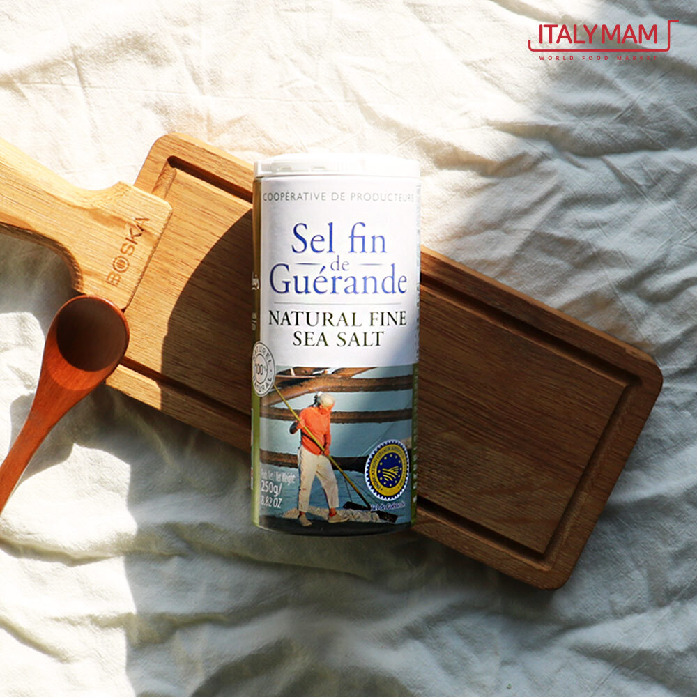 게랑드소금 토판 천일염 가는 소금 250g 프랑스 소금