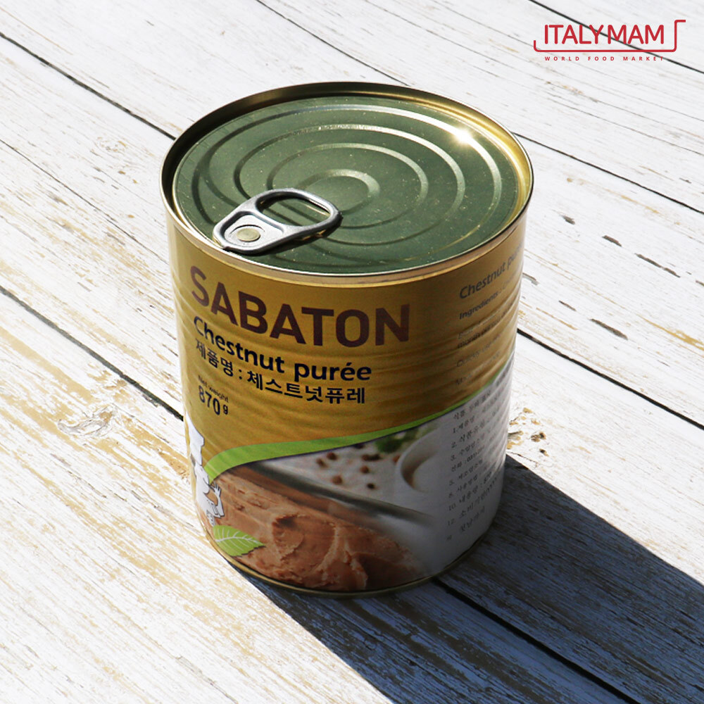 사바톤 사바통 밤페이스트 체스트넛퓨레 밤퓨레 870g 밤스프레드 무가당
