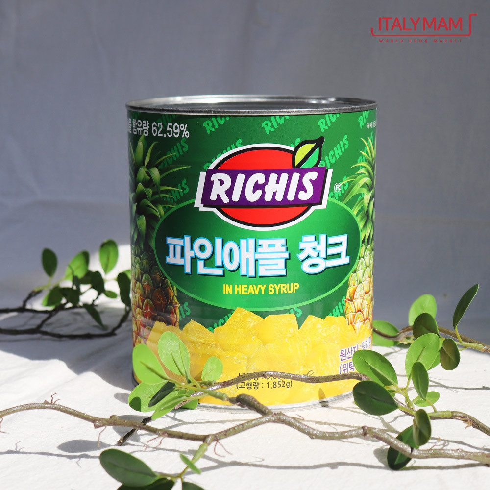 리치스 파인애플 청크 3kg