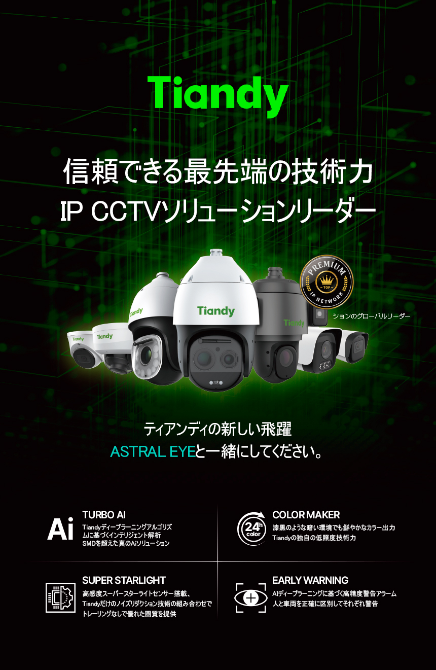 TIANDY IP CCTV