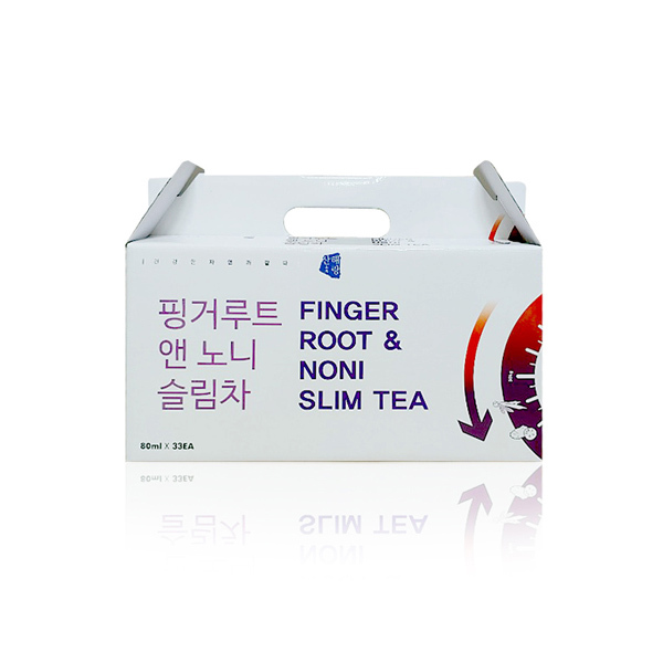 [산해랑] 핑거루트&노니 슬림차 80ml*33포