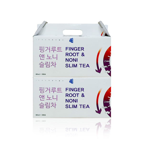 [산해랑] 핑거루트&노니 슬림차 80ml*66포