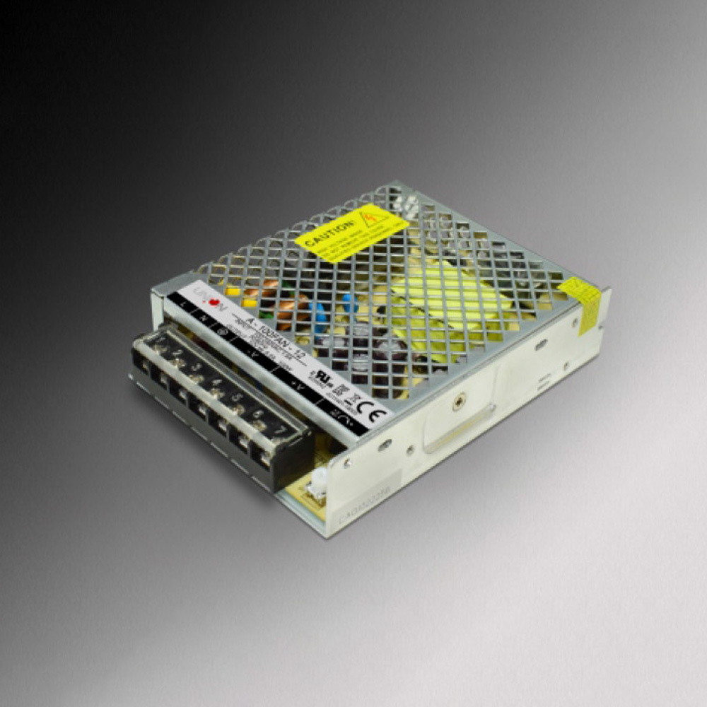유니온 SMPS 전원공급장치 스위칭 파워서플라이 1채널 12V 8.5A 100W (A-100FAN-12)
