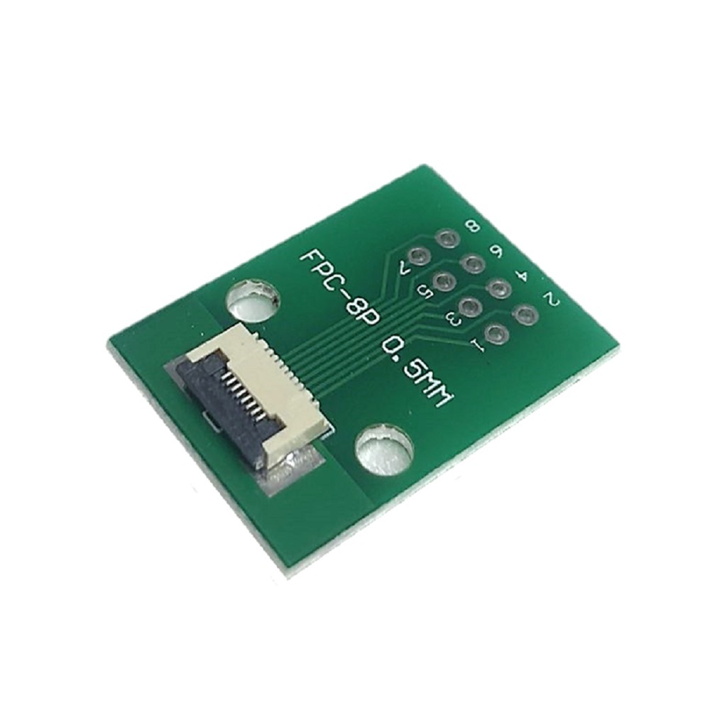 FPC FFC 8핀 0.5mm 케이블 커넥터 PCB 변환 기판 (HAC6908)