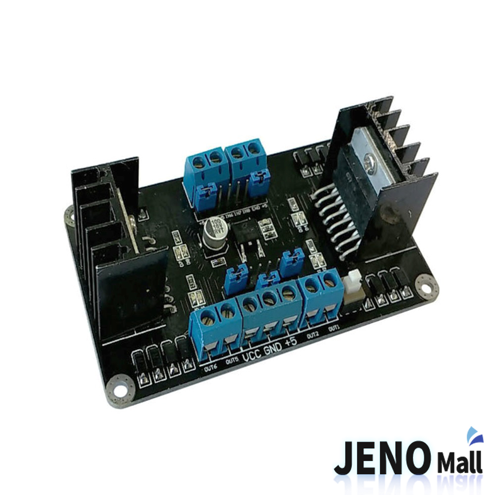 L298N 듀얼 DC 모터 드라이브 컨트롤러 제어 (HAM1421)