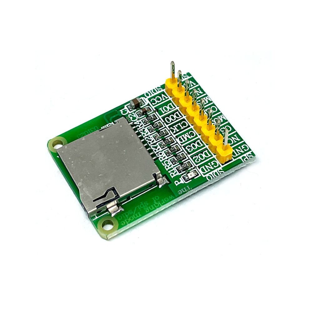 Micro SD 카드 리더 모듈 SDIO SIP 인터페이스 아두이노 호환 HAM1927-1