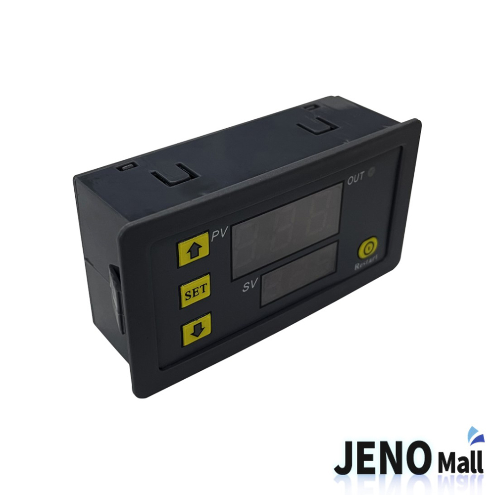매립형 타이머 릴레이 모듈 0초-999시간 6모드 110-220V 20A (HAM5601)