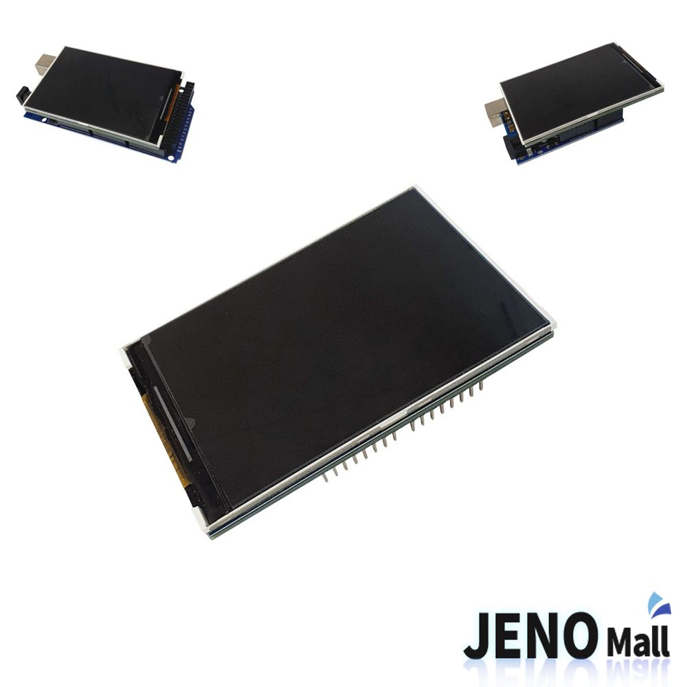 아두이노 우노 메가2560 3.5인치 320x480 TFT LCD 디스플레이 쉴드 ILI9488 (HAM6810-1)