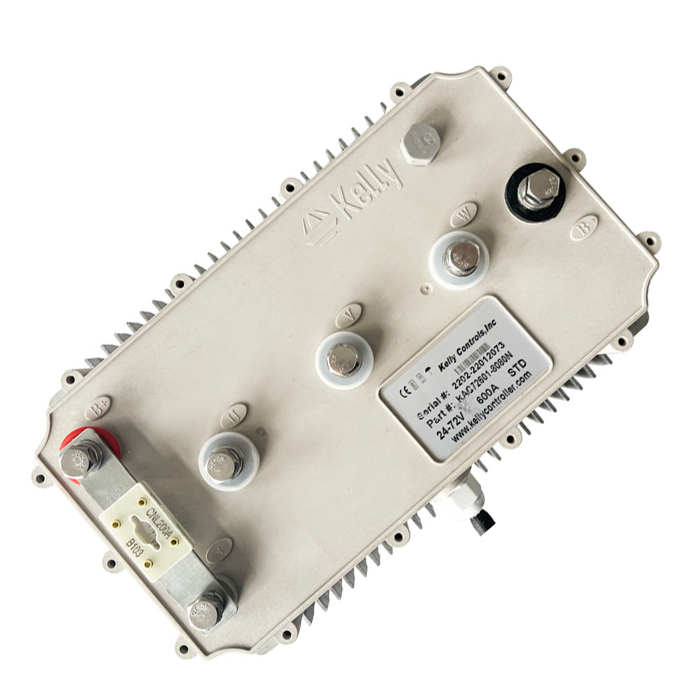 Kelly 고출력 광절연 SVPWM AC 인덕션 모터 컨트롤러 회생제동 24V-144V 120A (KAC14301-8080N)