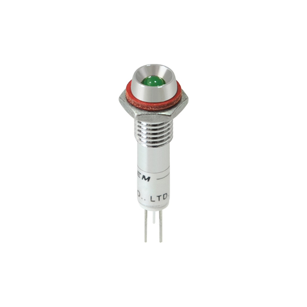 KEM 110V LED 인디케이터 일반휘도형 레드 6x26.5mm KL-06A110-R