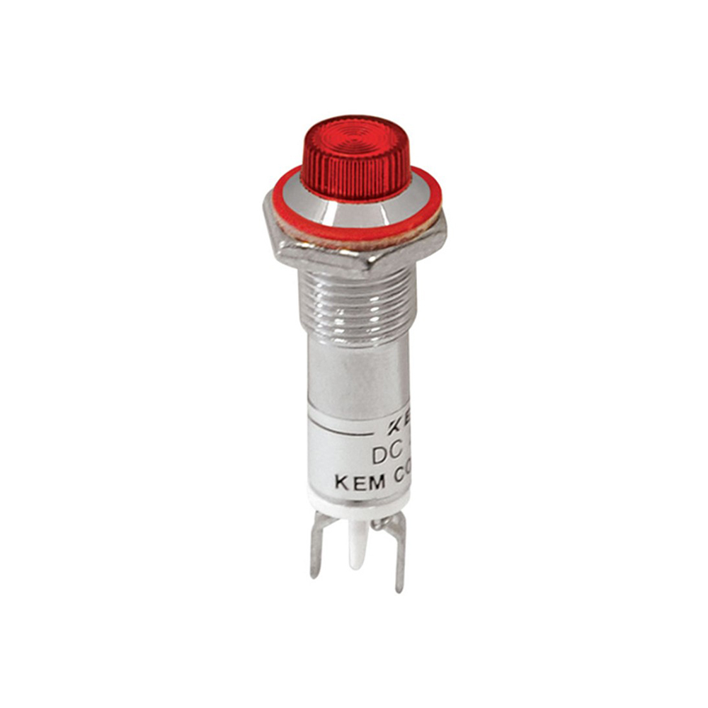 KEM 110V LED 인디케이터 고휘도형 레드 8x25mm KLCU-08A110-R
