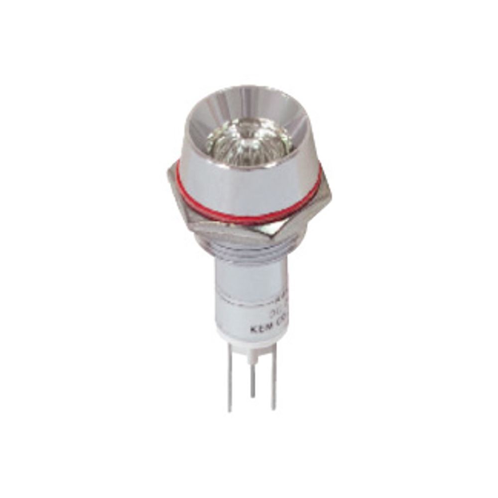KEM 220V LED 인디케이터 일반휘도형 레드 그린 16x31.5mm (KLRA-16A220-R.G)