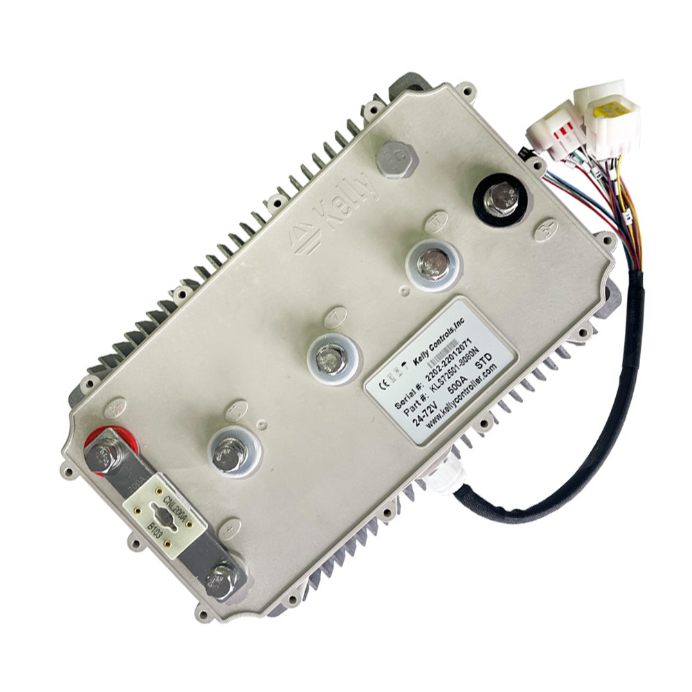 Kelly 고출력 광절연 정현파 BLDC 모터 컨트롤러 회생제동 24V-144V 120A (KLS14301-8080NPS)
